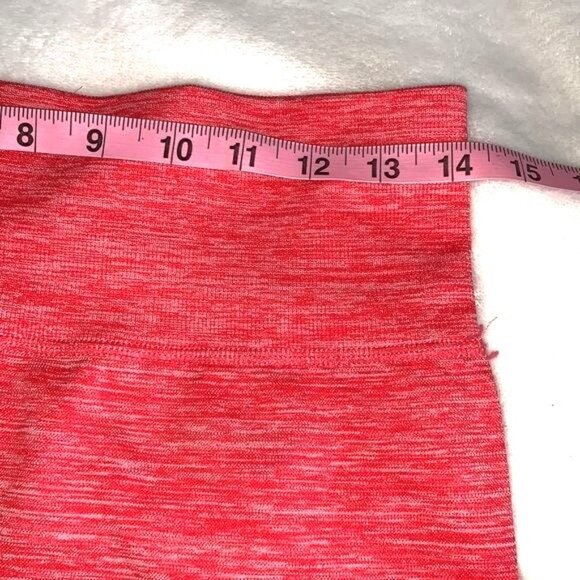 Itzon Womens Red High-Waist Seamless Shorts - XL - Picture 8 of 9